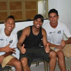 Neymar, Robinho e Ganso