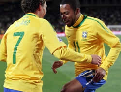 Elano e Robinho