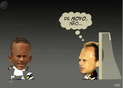 Neymar e a paradinha (Milton Trajano)