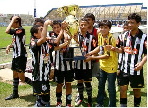 Sub 13 tricampeonato santista