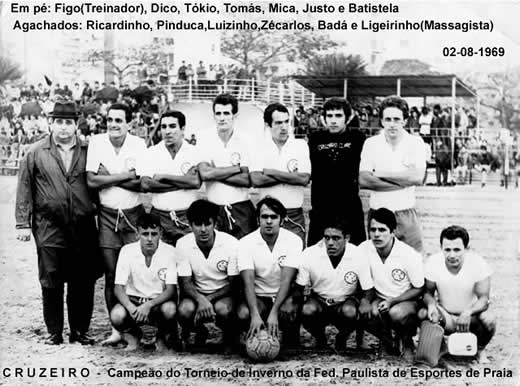 Cruzeiro praia Clube - 1969