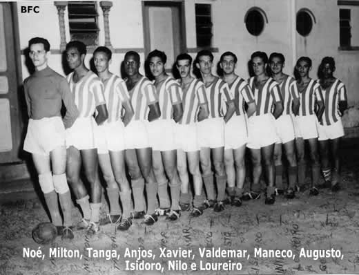 Equipe de futebol do Brasil FC - 1958